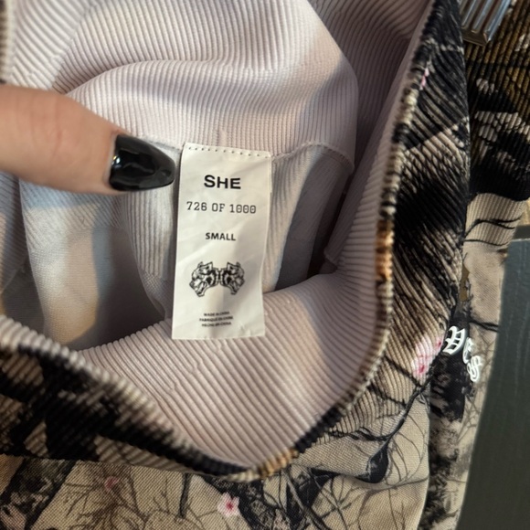 Darc Sport Chopper Everson Seamless Training Short in Cherry Blossom Camo Size S - Picture 11 of 13